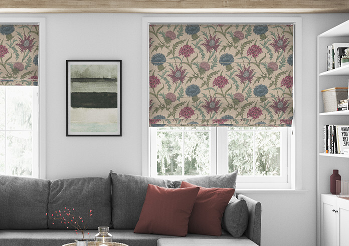 Acanthium, Foxglove - Roman Blind - Image 3